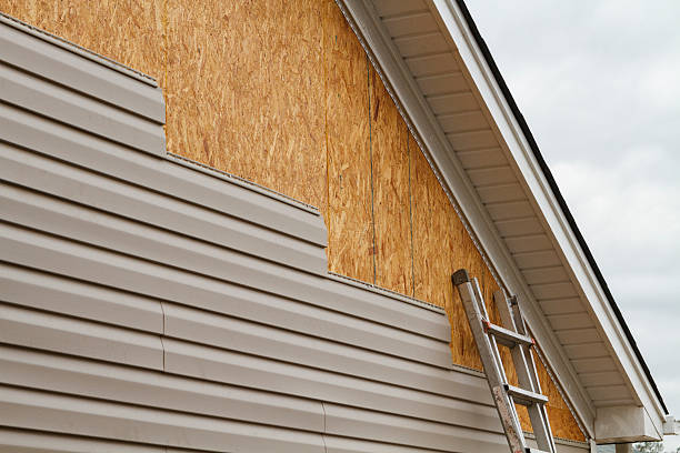 Professional Siding Replacement technician working in Forbes Road, PA